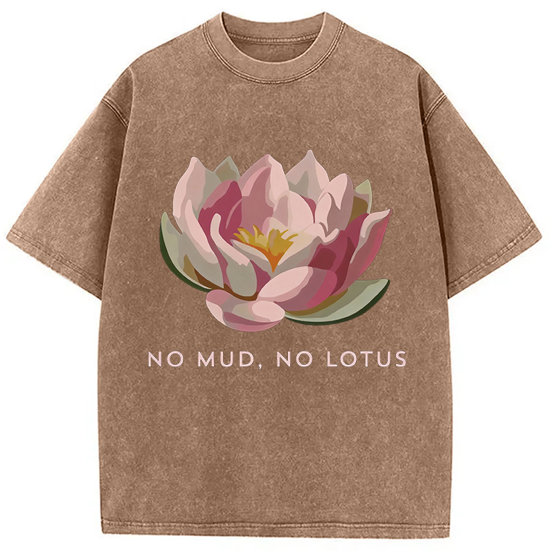 Modecanvas Meditation DTG Printing Washed T-Shirt