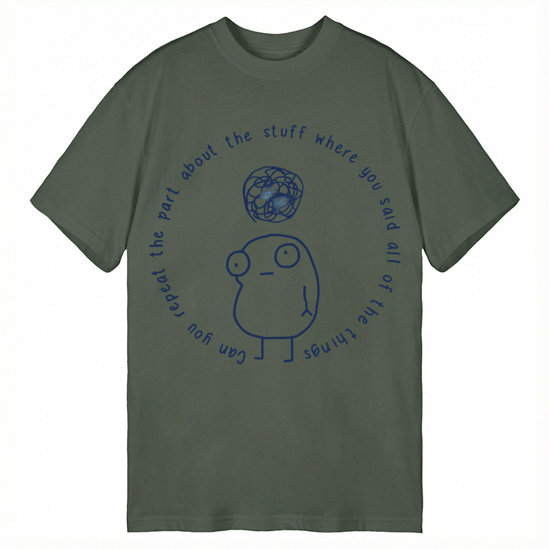 Modecanvas ADHD Humor Meme DTG Printing Classic T-Shirt-modecanvas