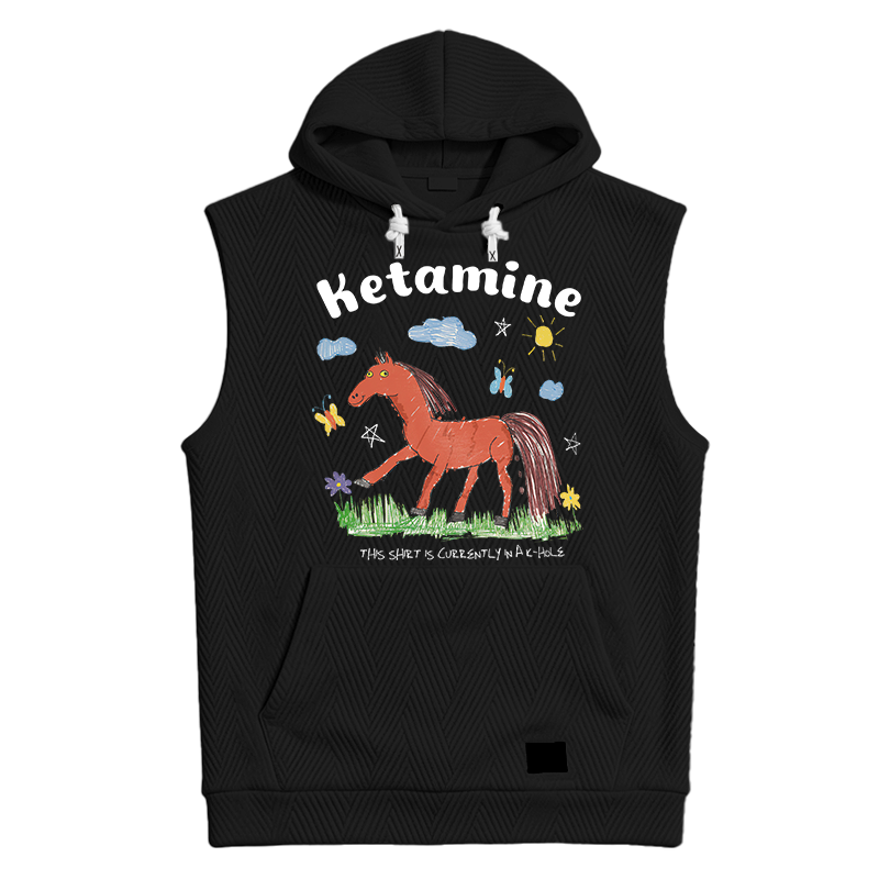 Modecanvas I Do Ketamine Hooded Tank