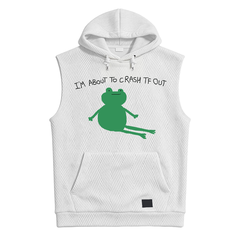 Modecanvas I'm About To Crash Tf Out Hooded Tank