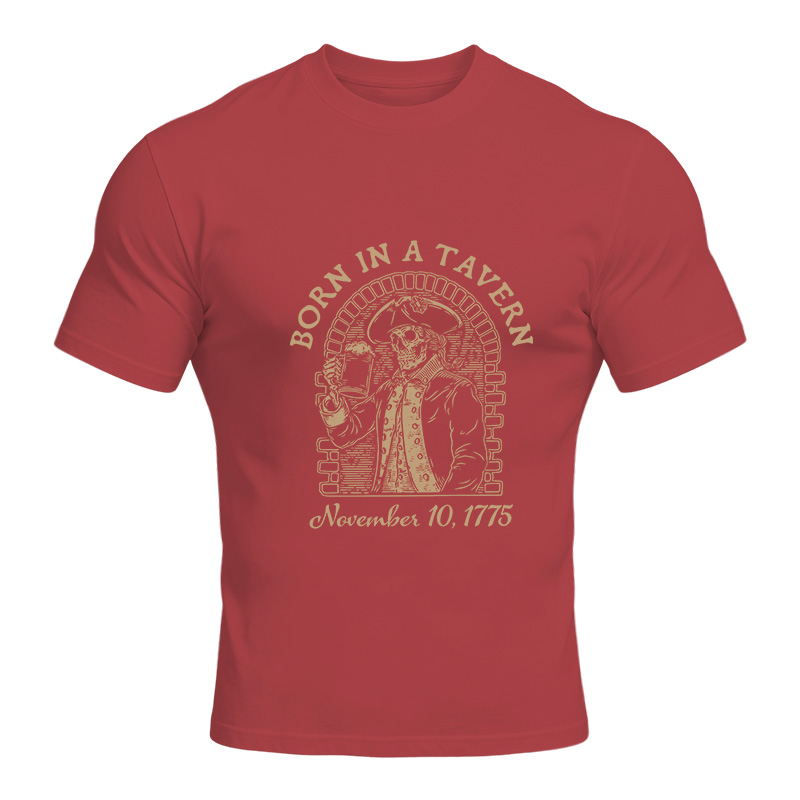 Modecanvas Born in a Tavern DTG Printing Classic T-Shirt
