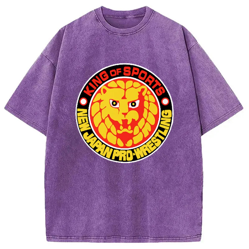 Modecanvas Japan Pro Wrestling Washed T-Shirt