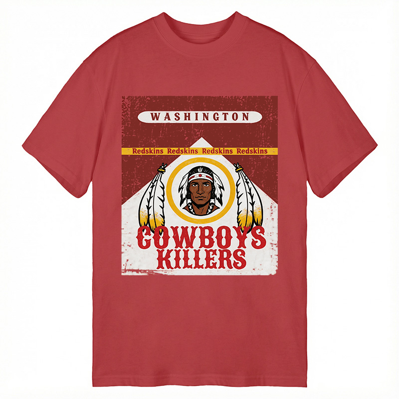 Modecanvas Vintage Killers Washington Redskins DTG Printing Classic T-Shirt-modecanvas