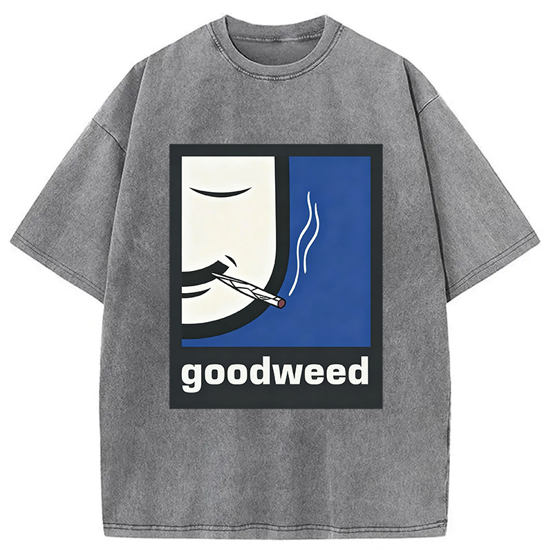 Modecanvas Goodweed DTG Printing Washed T-Shirt