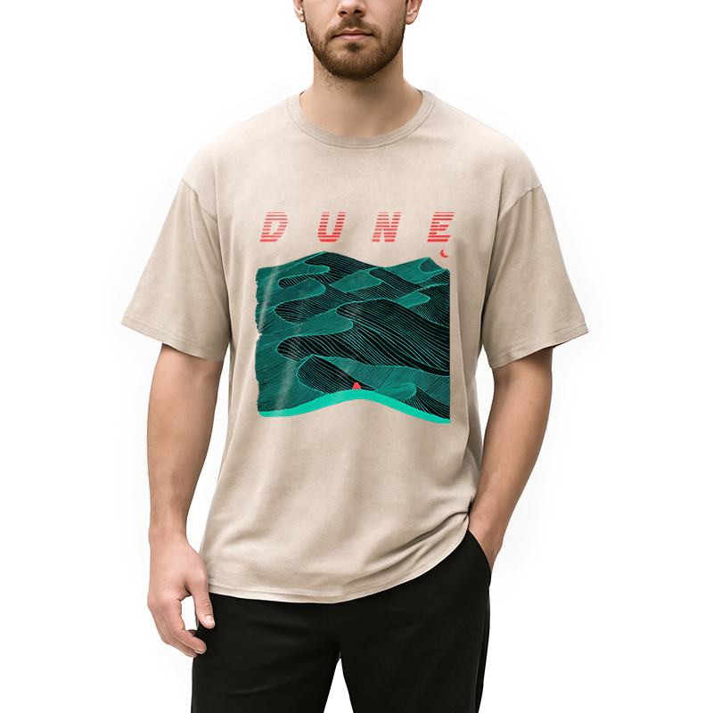 Modecanvas Sands Of Synchronicity Washed T-Shirt