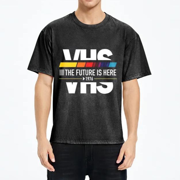 Modecanvas VHS Vintage Japanese Washed T-Shirt