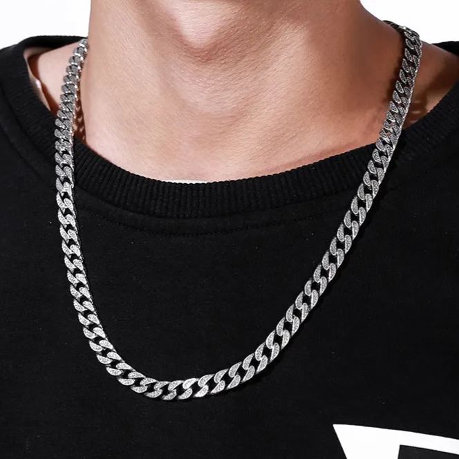 Modecanvas Tiger Print Cuban Necklace