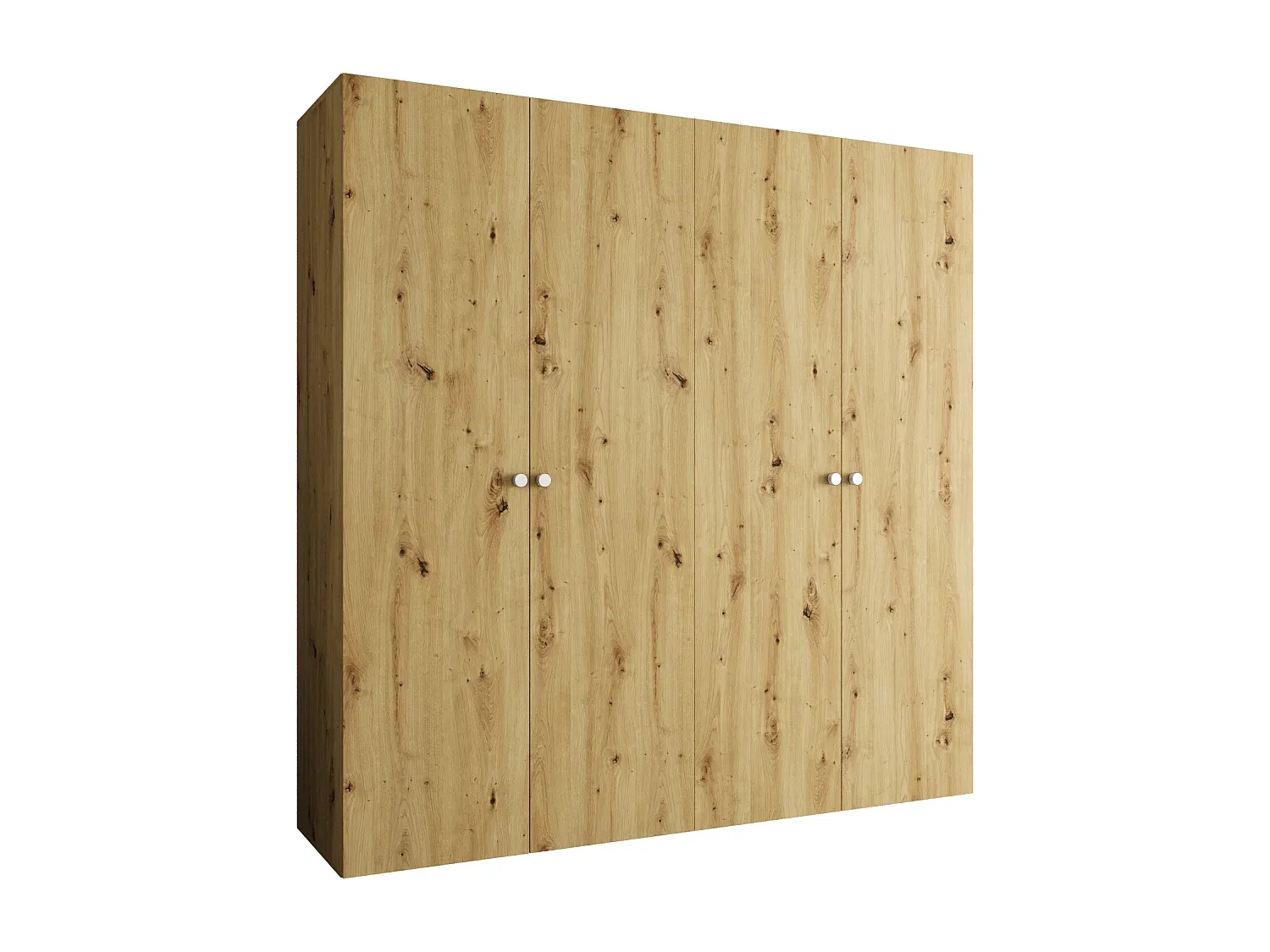 Moderner Drehtürenschrank mit 4 Türen