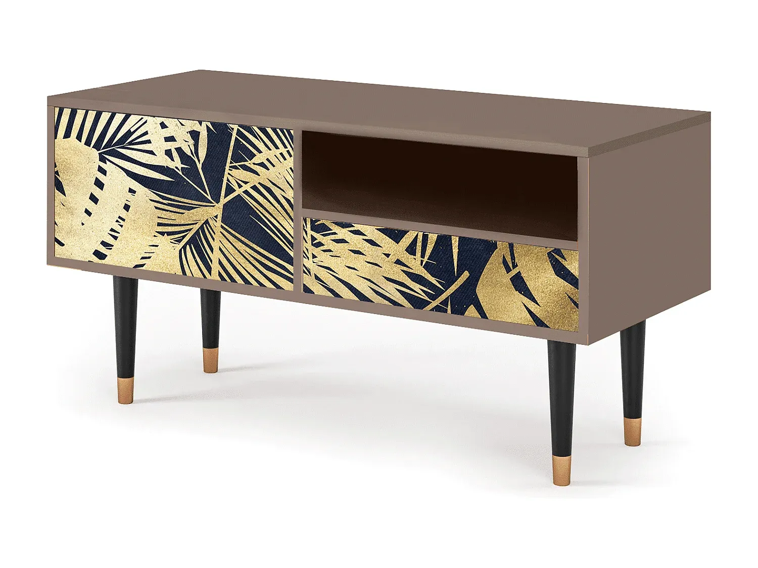 Moderner TV-Schrank mit Stauraum, 115x59x48 cm