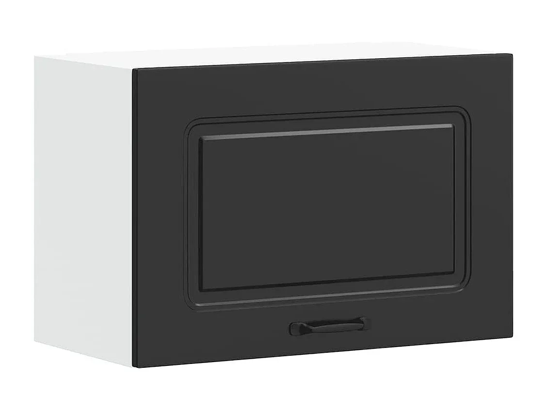 Moderner Küchenschrank in Schwarz
