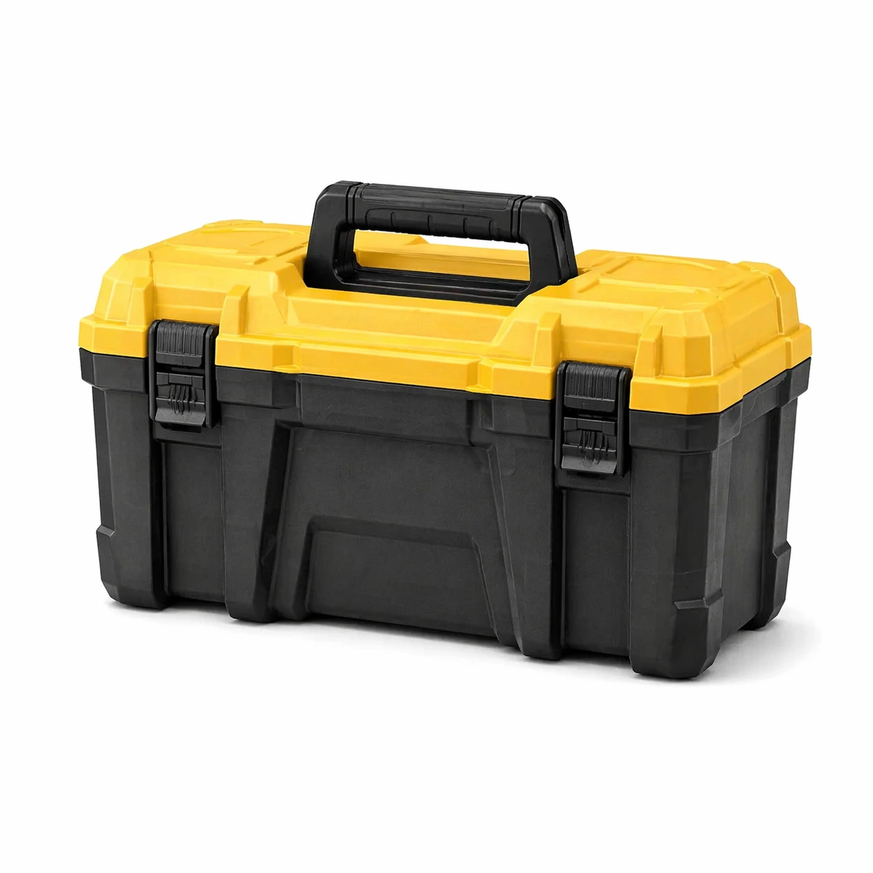 Werkzeugkasten polypropylen tragegriff gelb schwarz 50cm x 25cm x 20cm-NESTHAVENZ