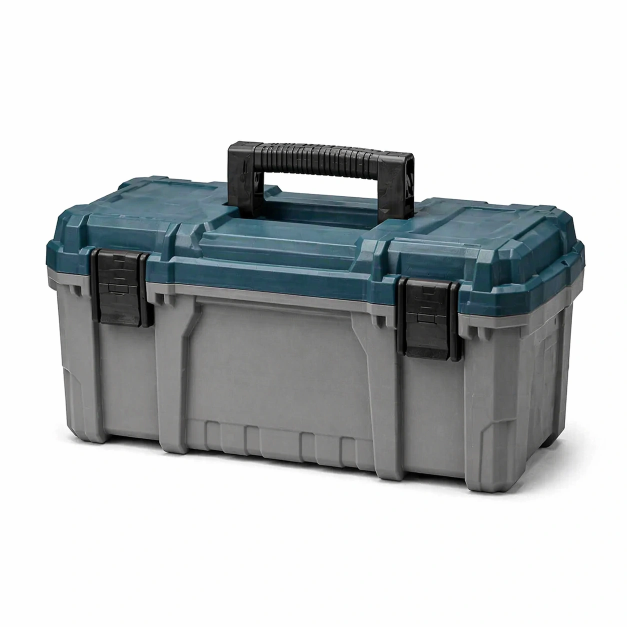 Werkzeugkasten polypropylen blau grau 50cm x 25cm x 25cm-NESTHAVENZ