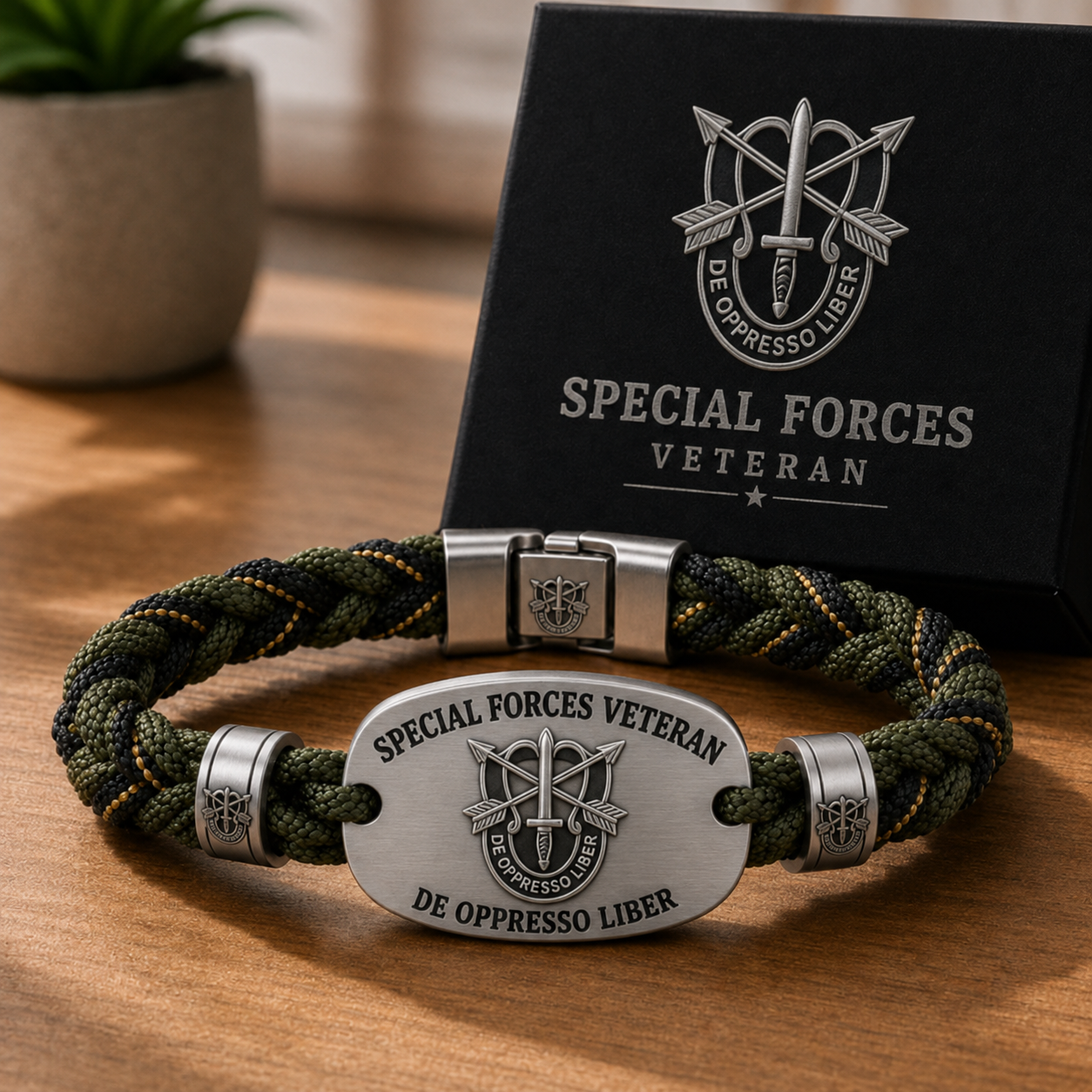 🎖️Elite Forces Veteran Honor Bracelet – Wear The Legacy
