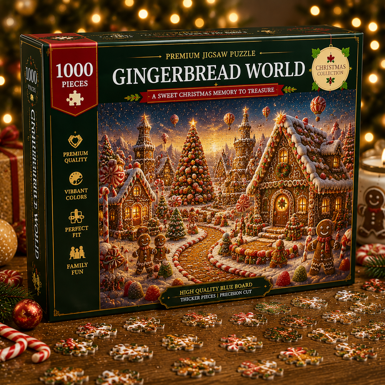 🎄Christmas Magic Collection™ – 1000 Piece Premium Christmas Jigsaw Puzzle