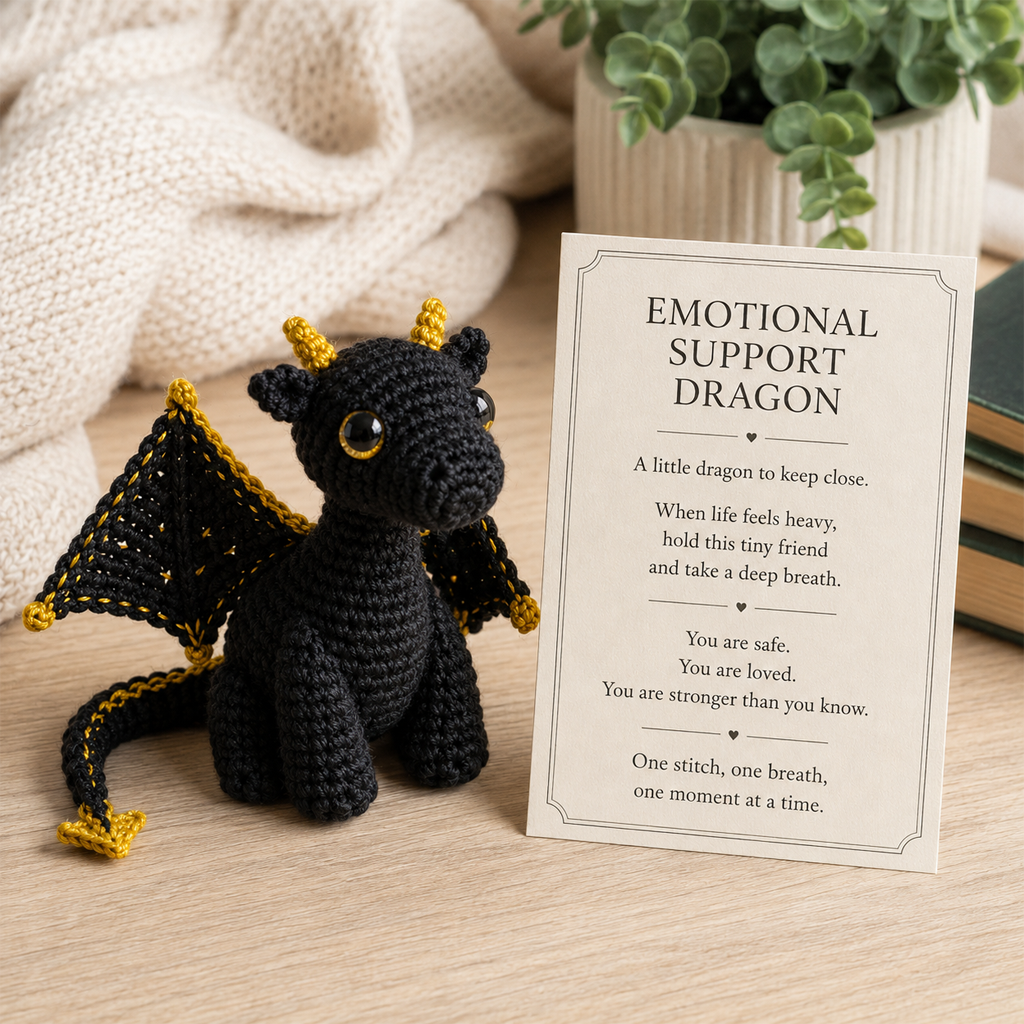 Emotional Support Dragon Pocket Buddy-EASESTER