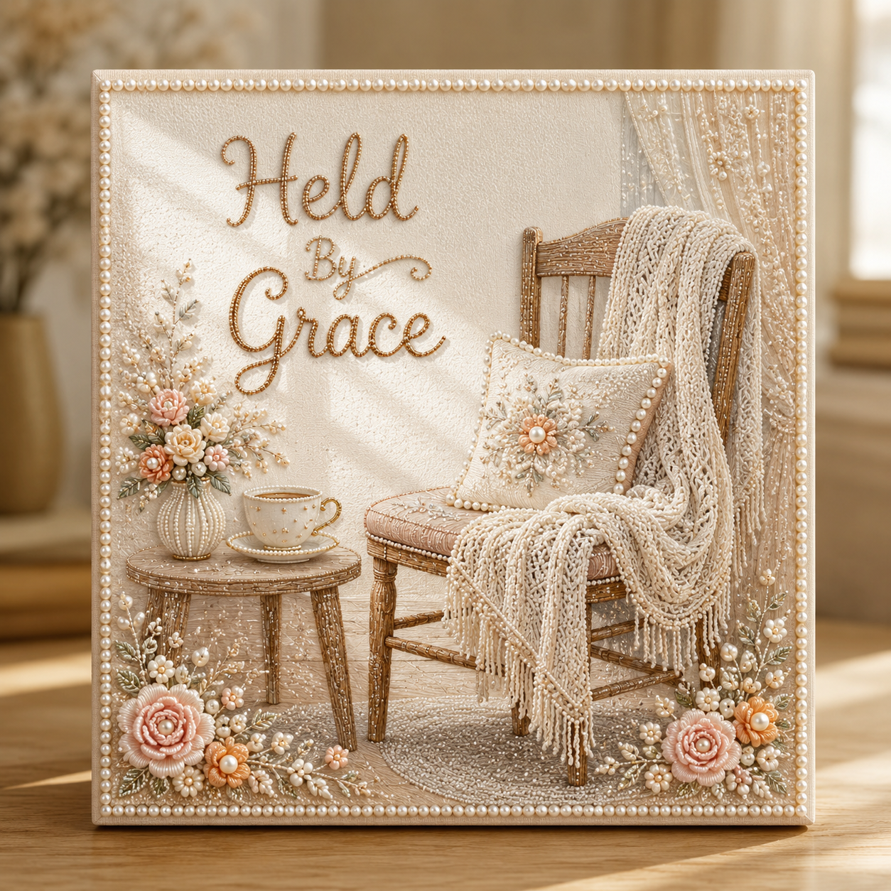 🌅 Morning Mercies – Faith-Inspired Pearl Art Kit