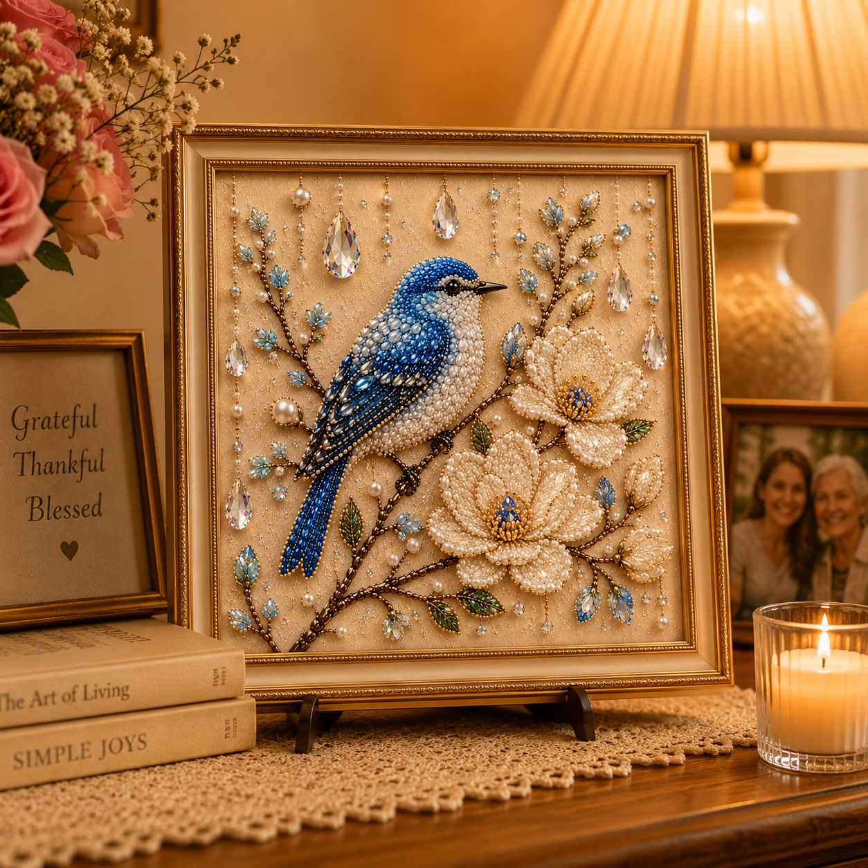 🐦 Bird & Blossom Pearl Art DIY Kit Collection 🌸