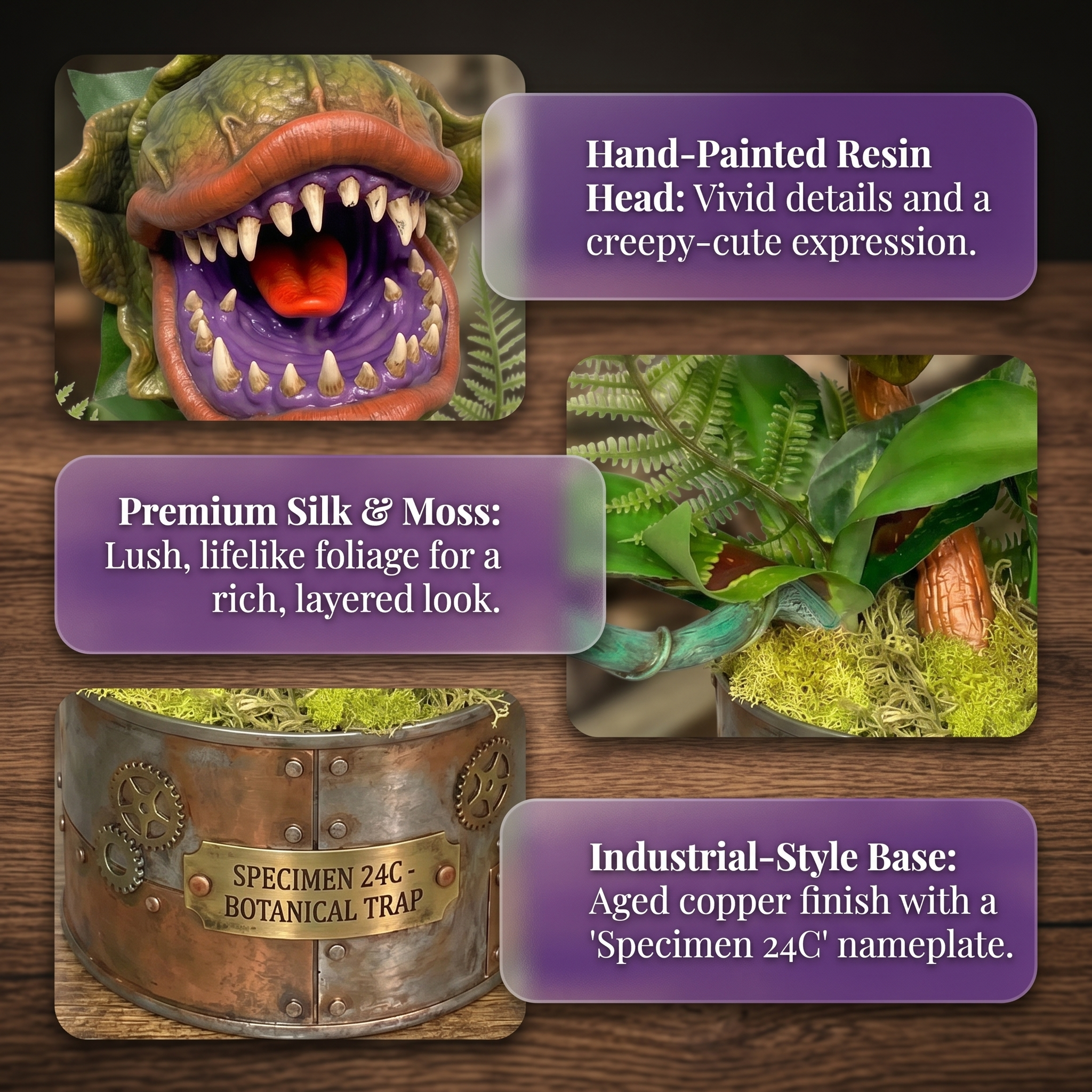 Specimen 24C Botanical Trap Decor-EASESTER