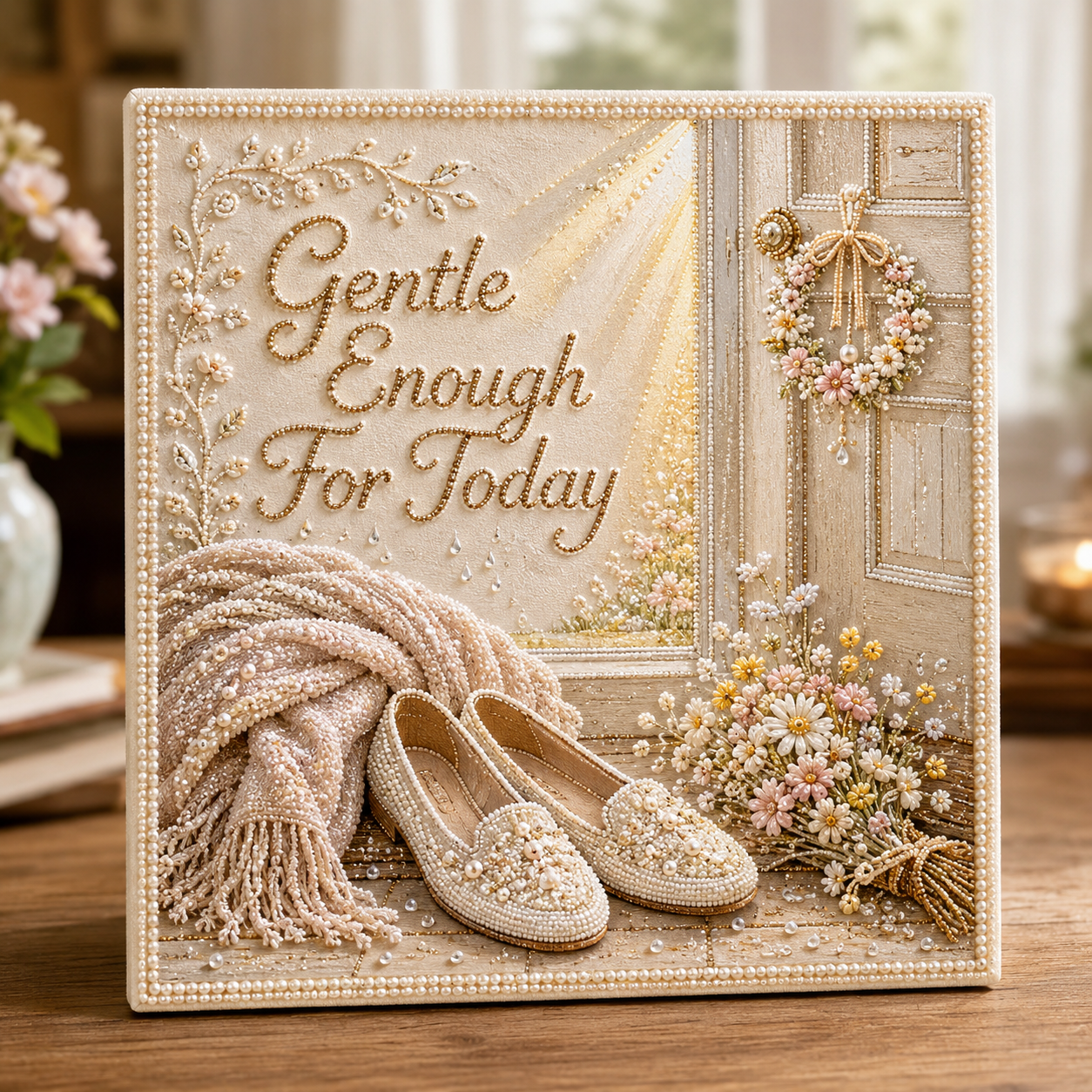 🌅 Morning Mercies – Faith-Inspired Pearl Art Kit