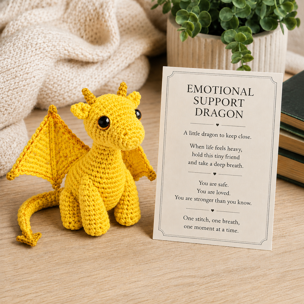 Emotional Support Dragon Pocket Buddy-EASESTER
