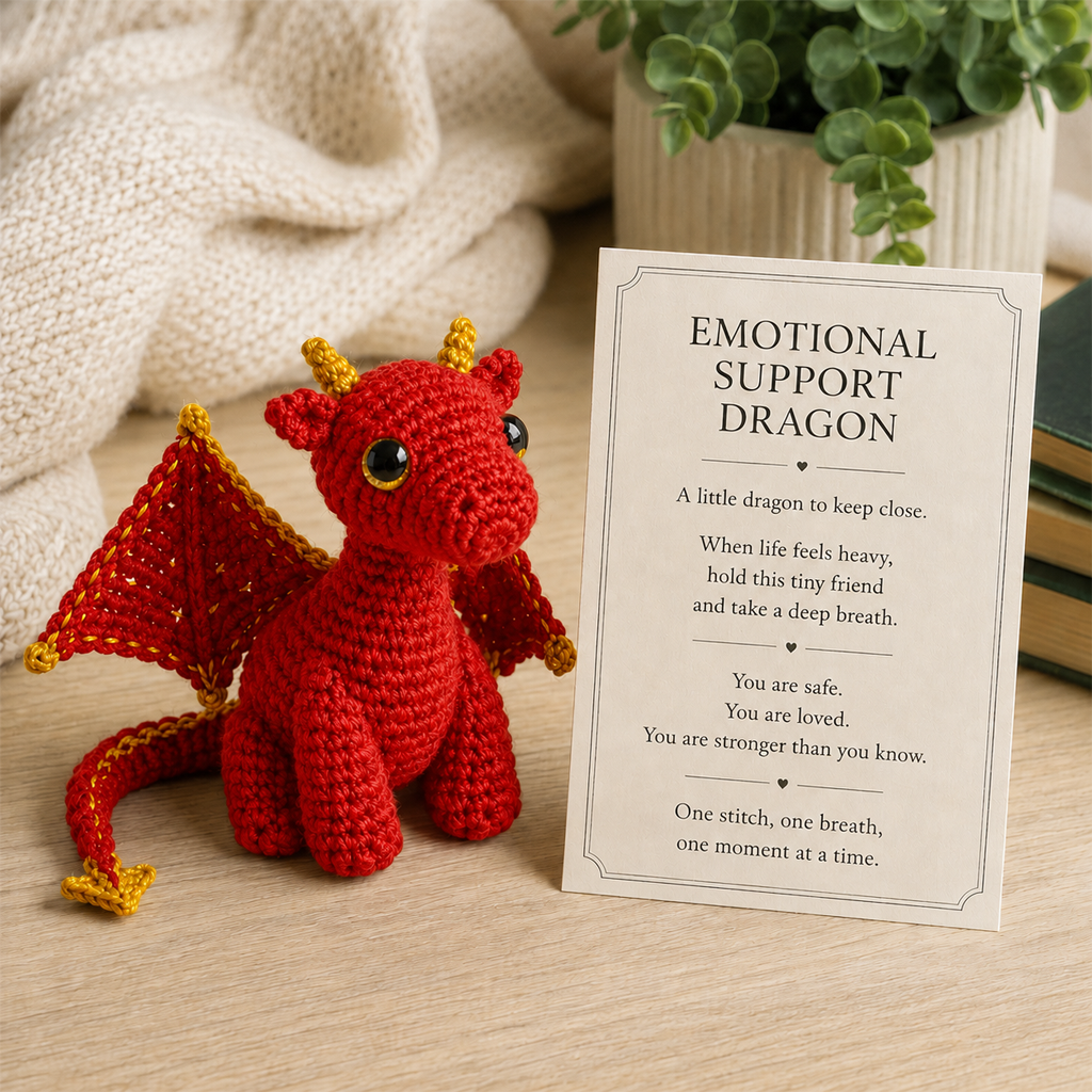 Emotional Support Dragon Pocket Buddy-EASESTER