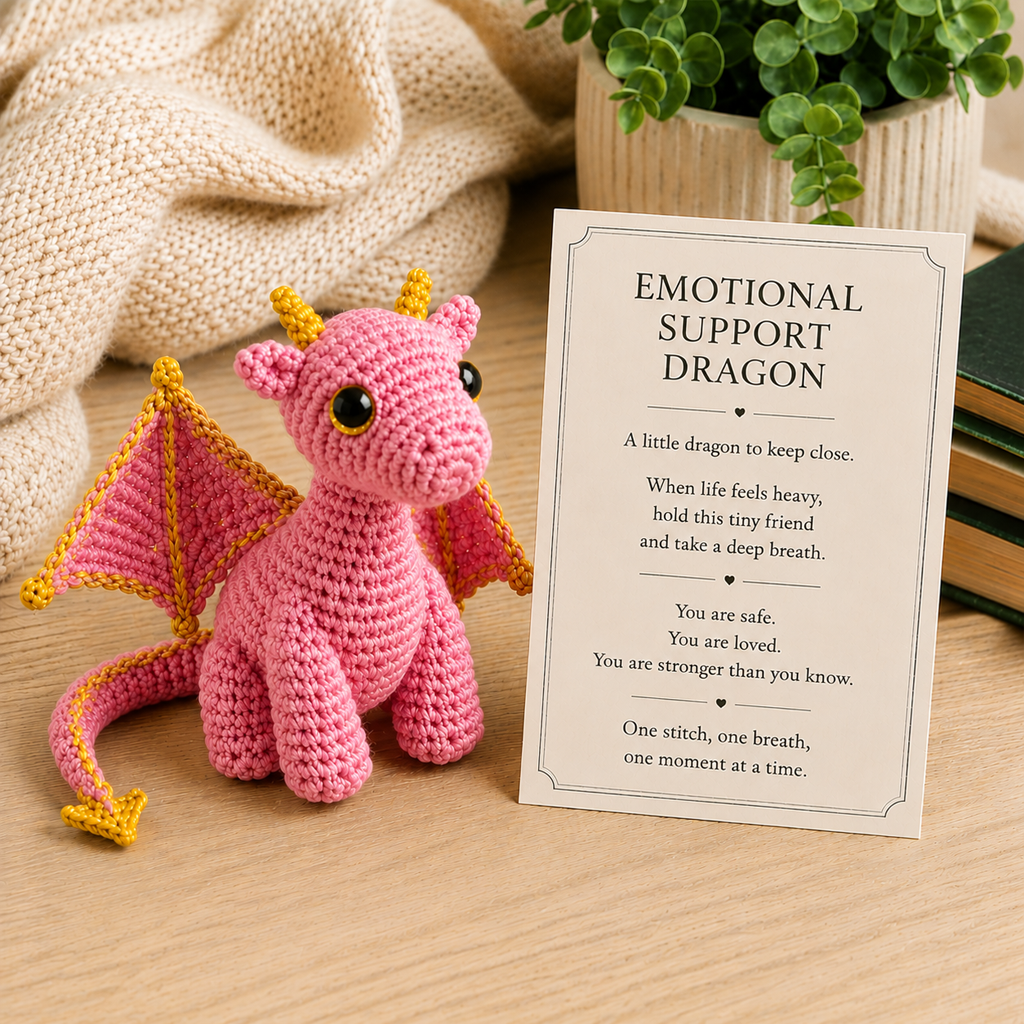 Emotional Support Dragon Pocket Buddy-EASESTER