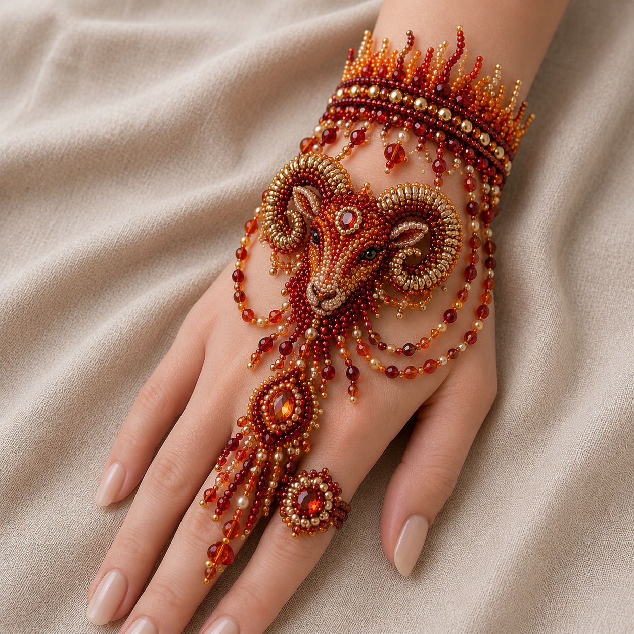 🔥 49% OFF – Zodiac DIY Beaded Hand Bracelet Kit – Create Your Celestial Wearable Art