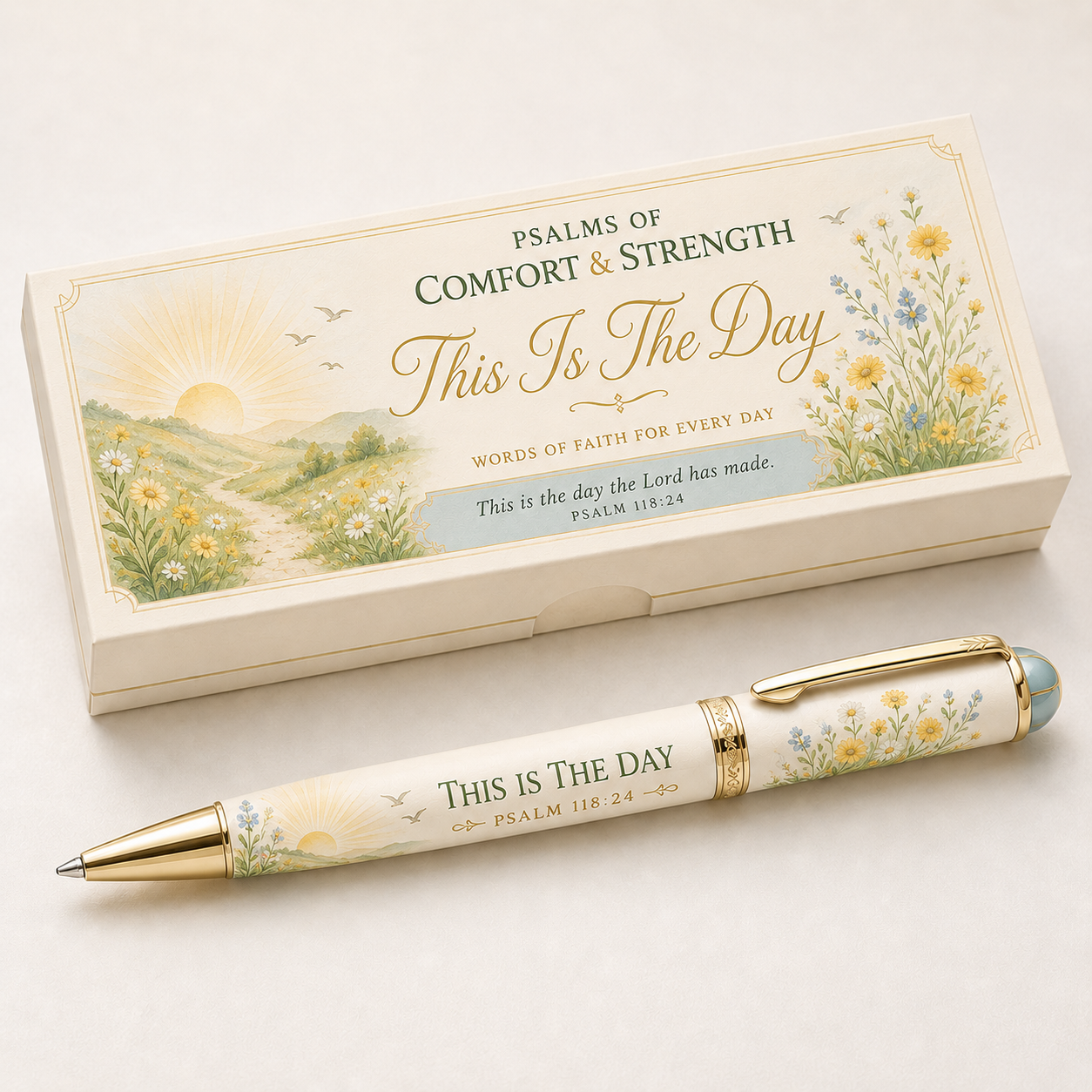 ✝️ Psalms of Comfort & Strength Scripture Pen Collection