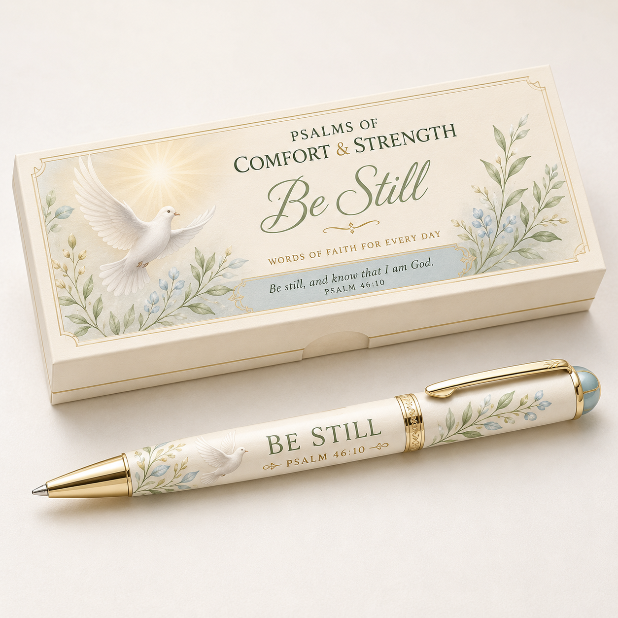 ✝️ Psalms of Comfort & Strength Scripture Pen Collection