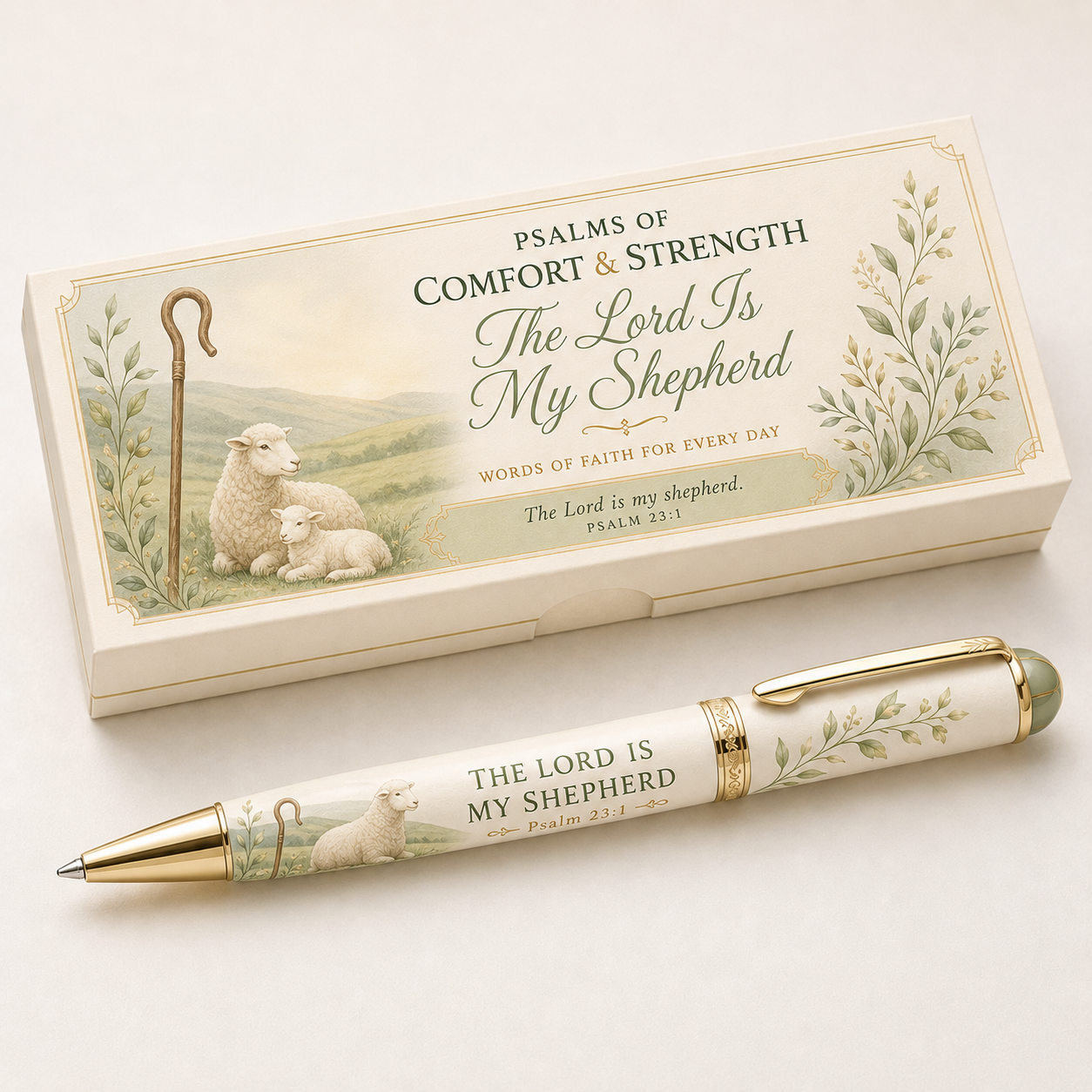 ✝️ Psalms of Comfort & Strength Scripture Pen Collection