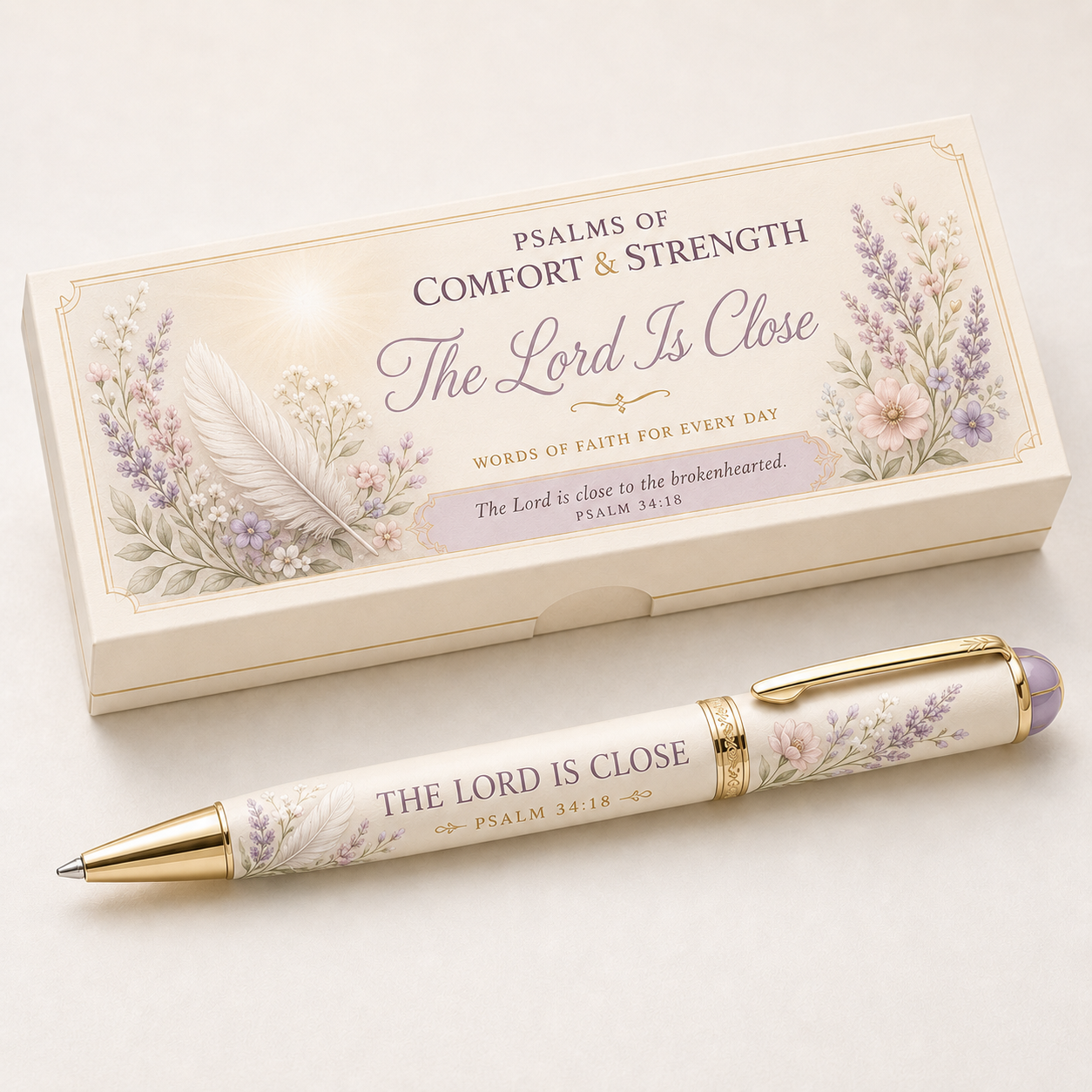 ✝️ Psalms of Comfort & Strength Scripture Pen Collection