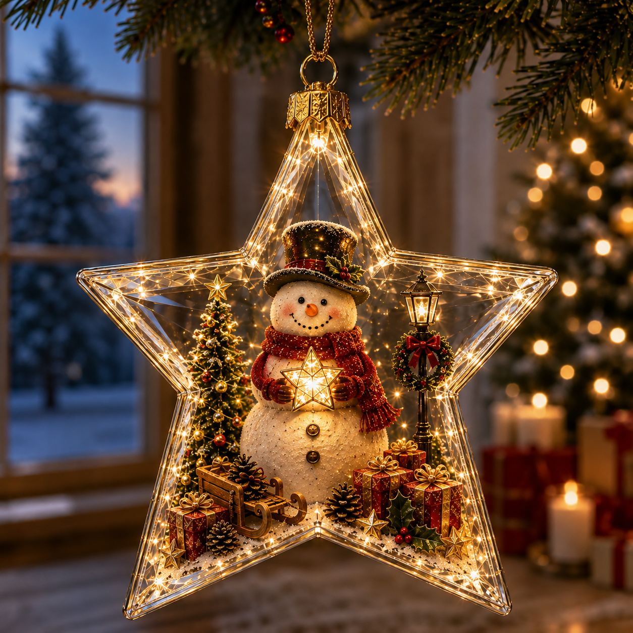 🔥Limited time 70% OFF -✨🎄 Glowing Christmas Story Ornament