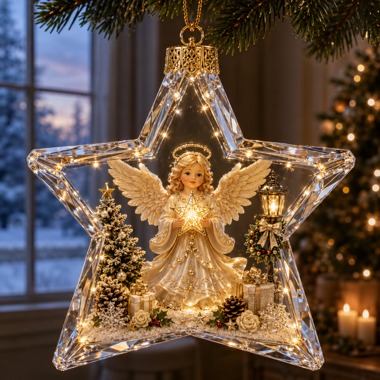 🔥Limited time 70% OFF -✨🎄 Glowing Christmas Story Ornament