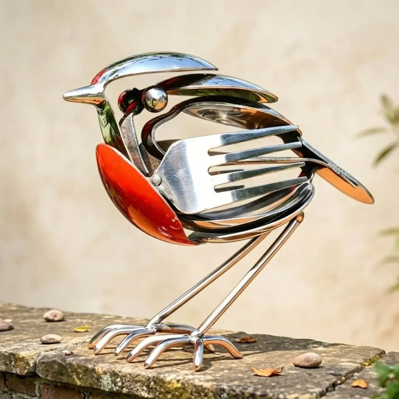 Silver Robin Garden Sculpture🎁BUY 3 GET FREE SHIPPING
