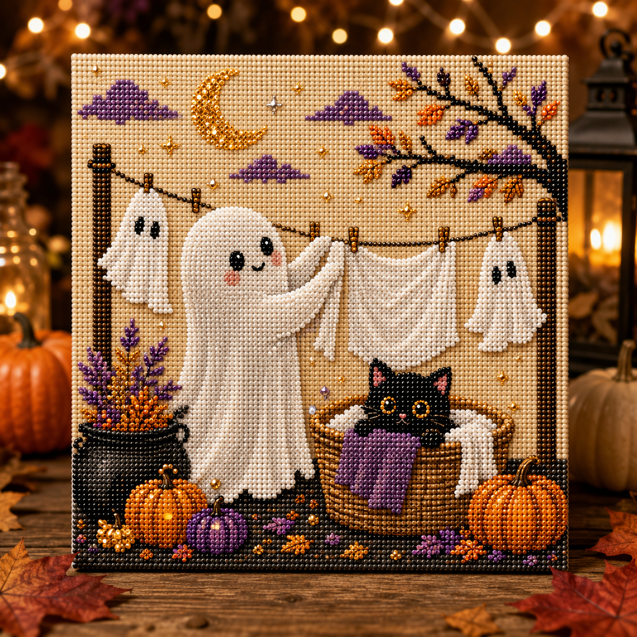 🎃 Absurd Halloween Moments Pearl Art Kit
