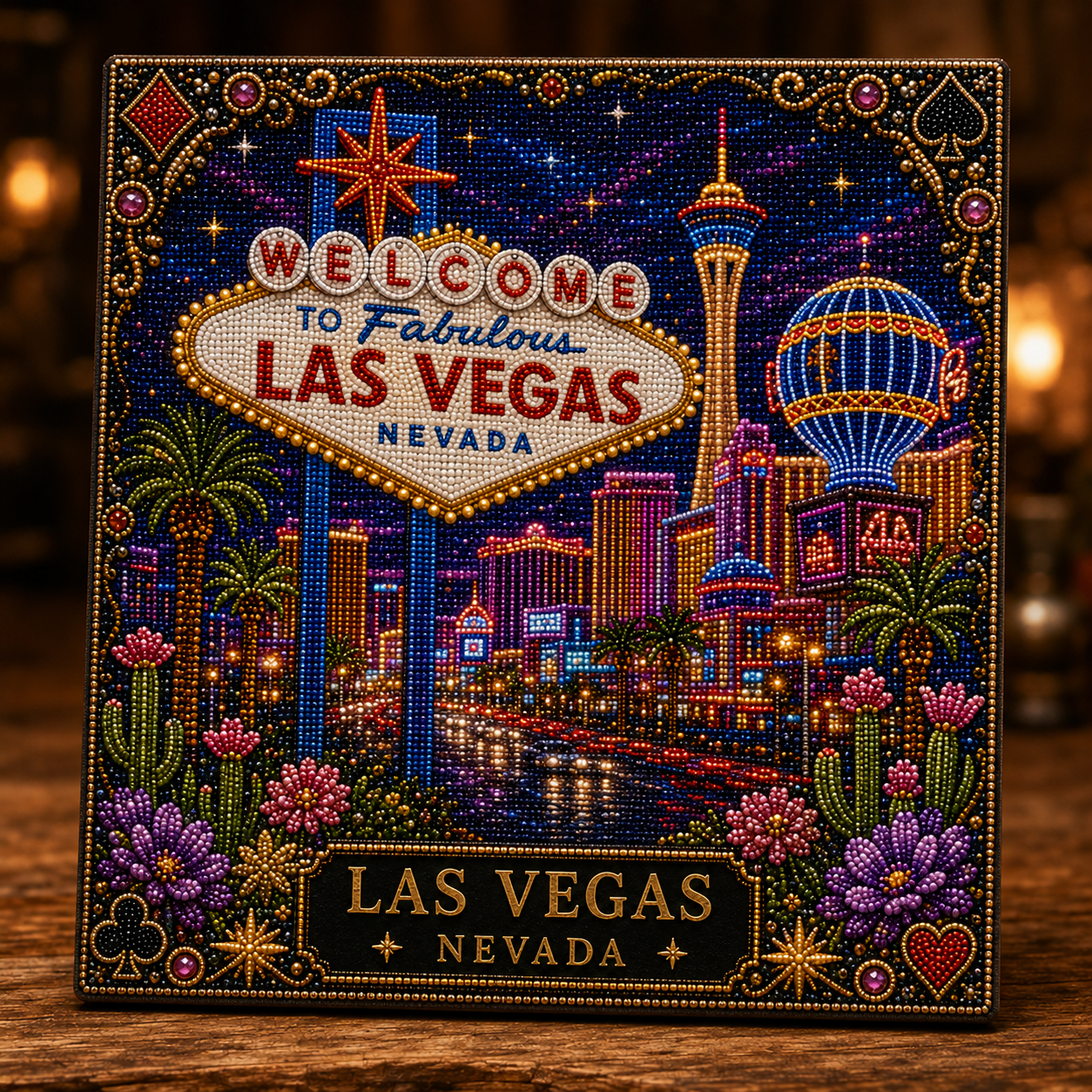 🇺🇸 Iconic American Landmarks Pearl Art Kit