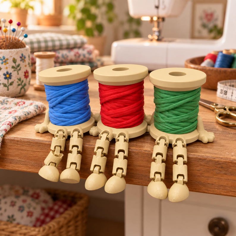 Thread Spool Shelf Buddy
