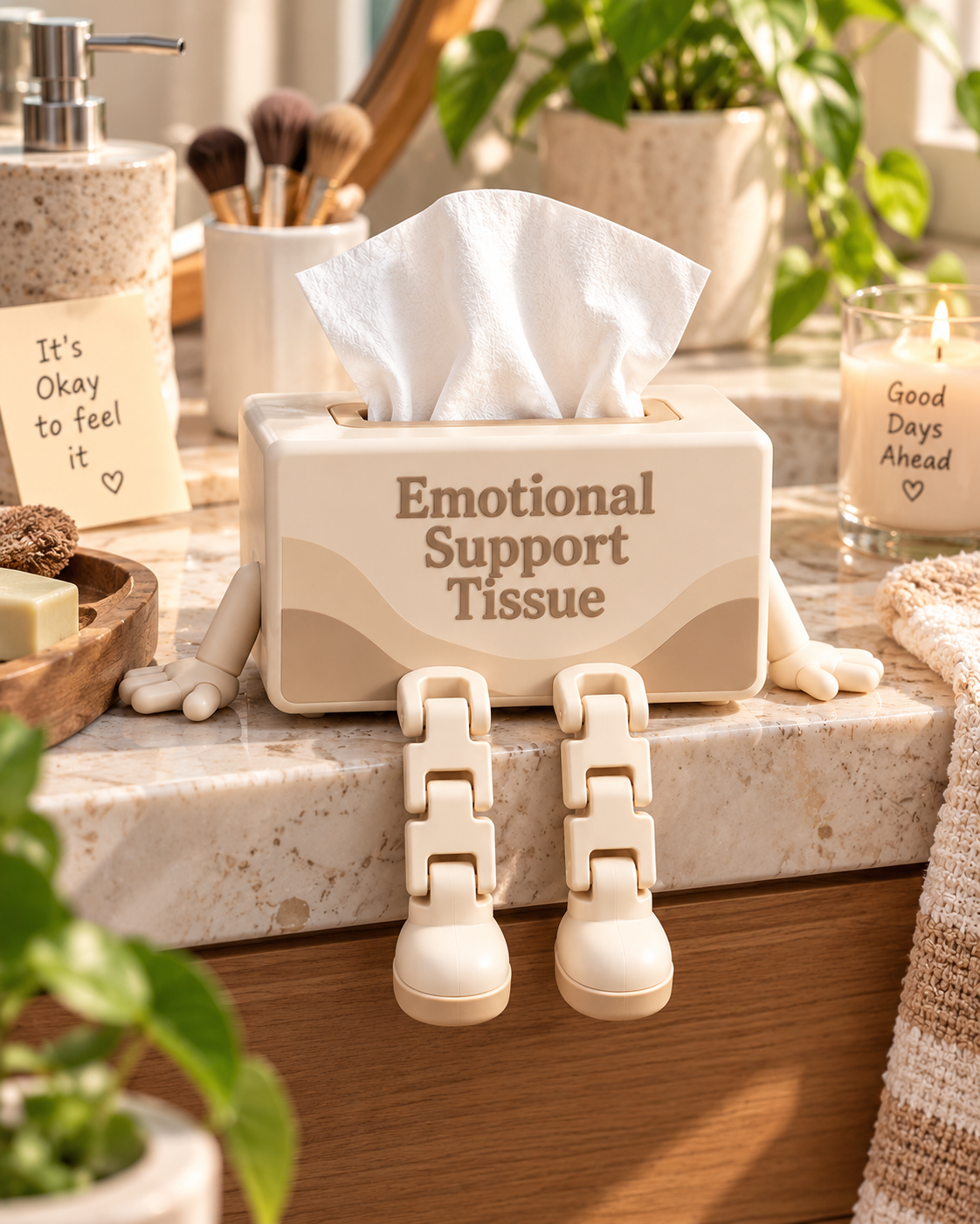 🔥BUY 3 GET 1 FREE(Add 4 to your cart)-Emotional Support Desk Buddies™ – Funny Desk Decor & Unique Gifts for Coworkers