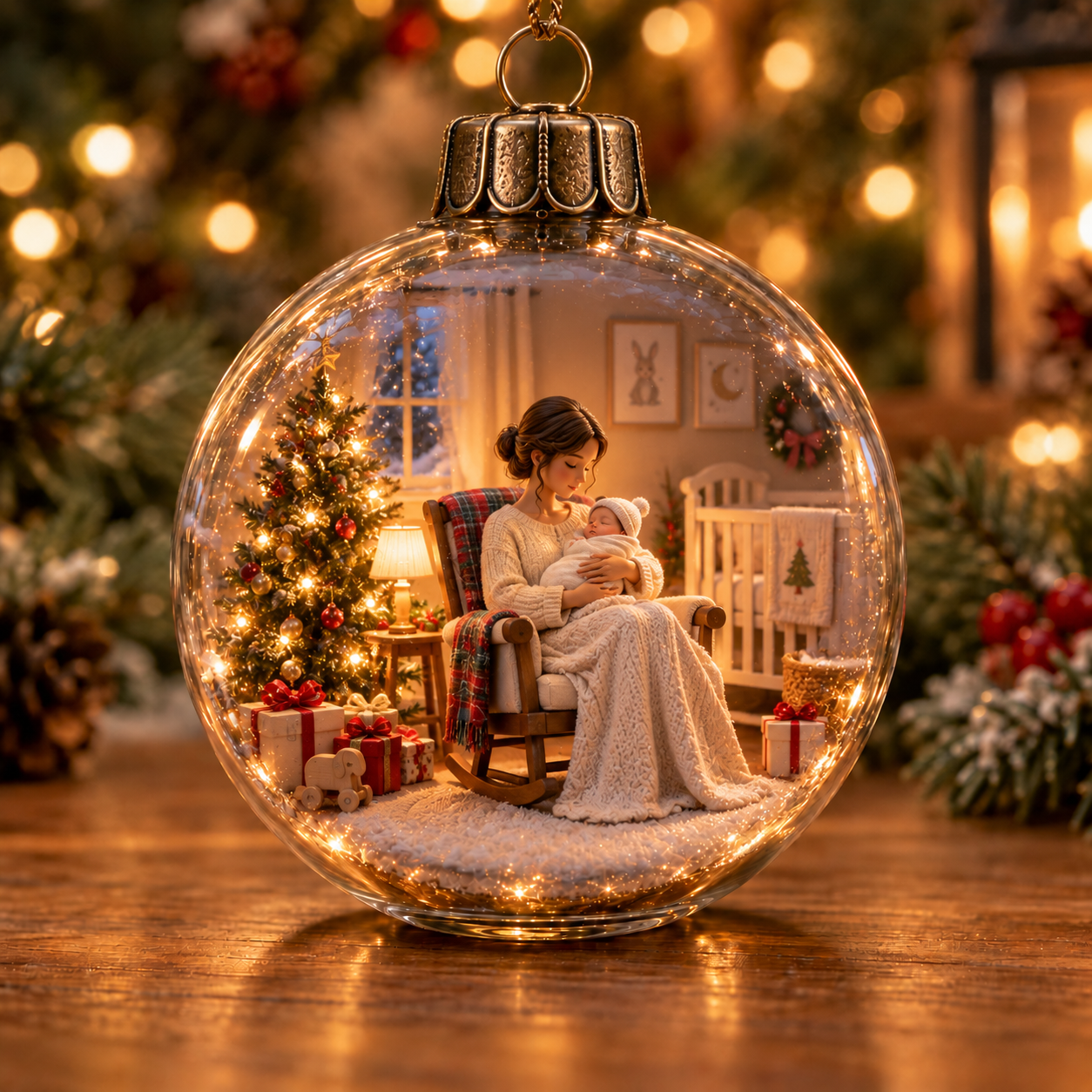A Season to Remember – Light-Up First Christmas Keepsake Ornament Collection