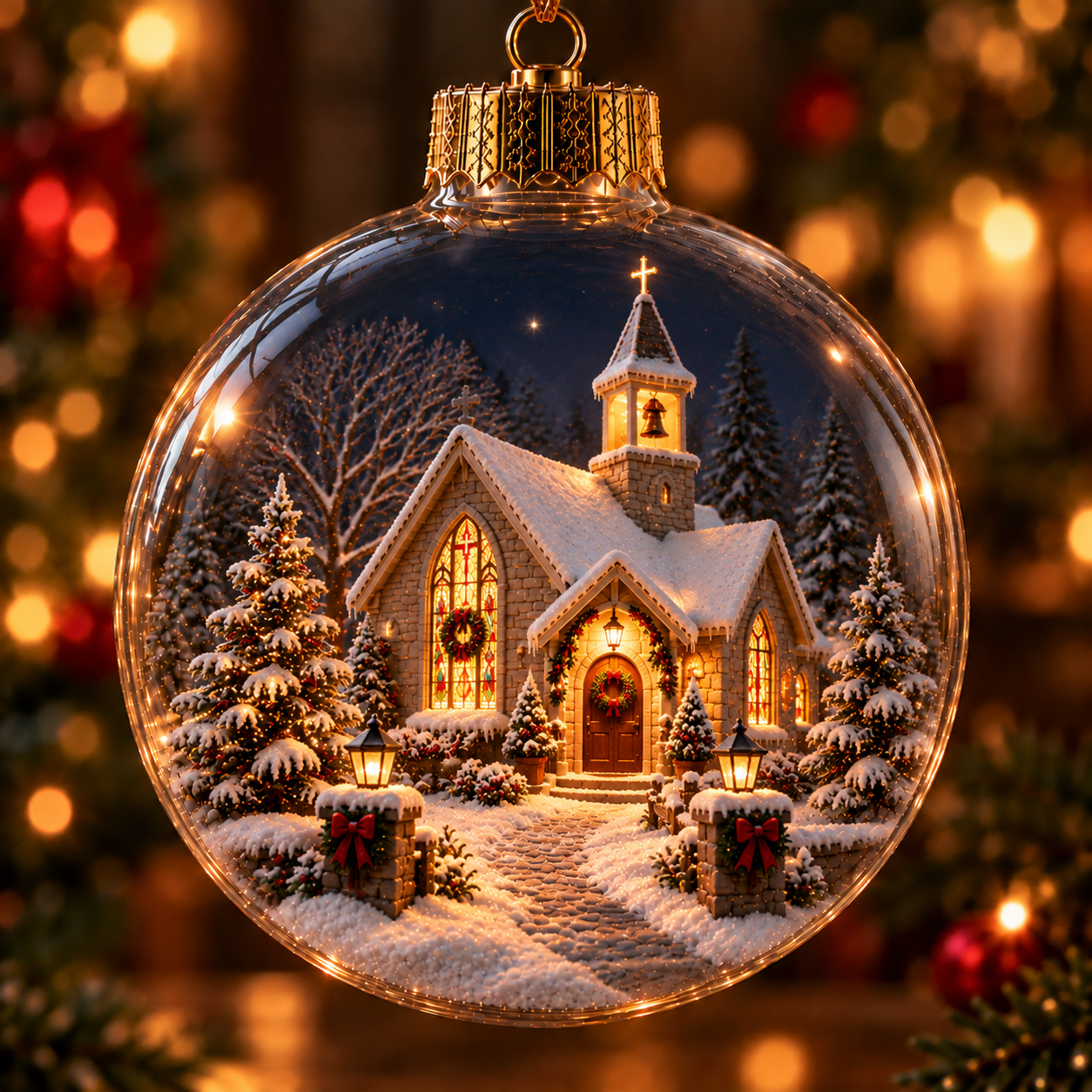 The Christmas We Remember Light-Up Story Ornament – A Tiny Christmas World to Treasure