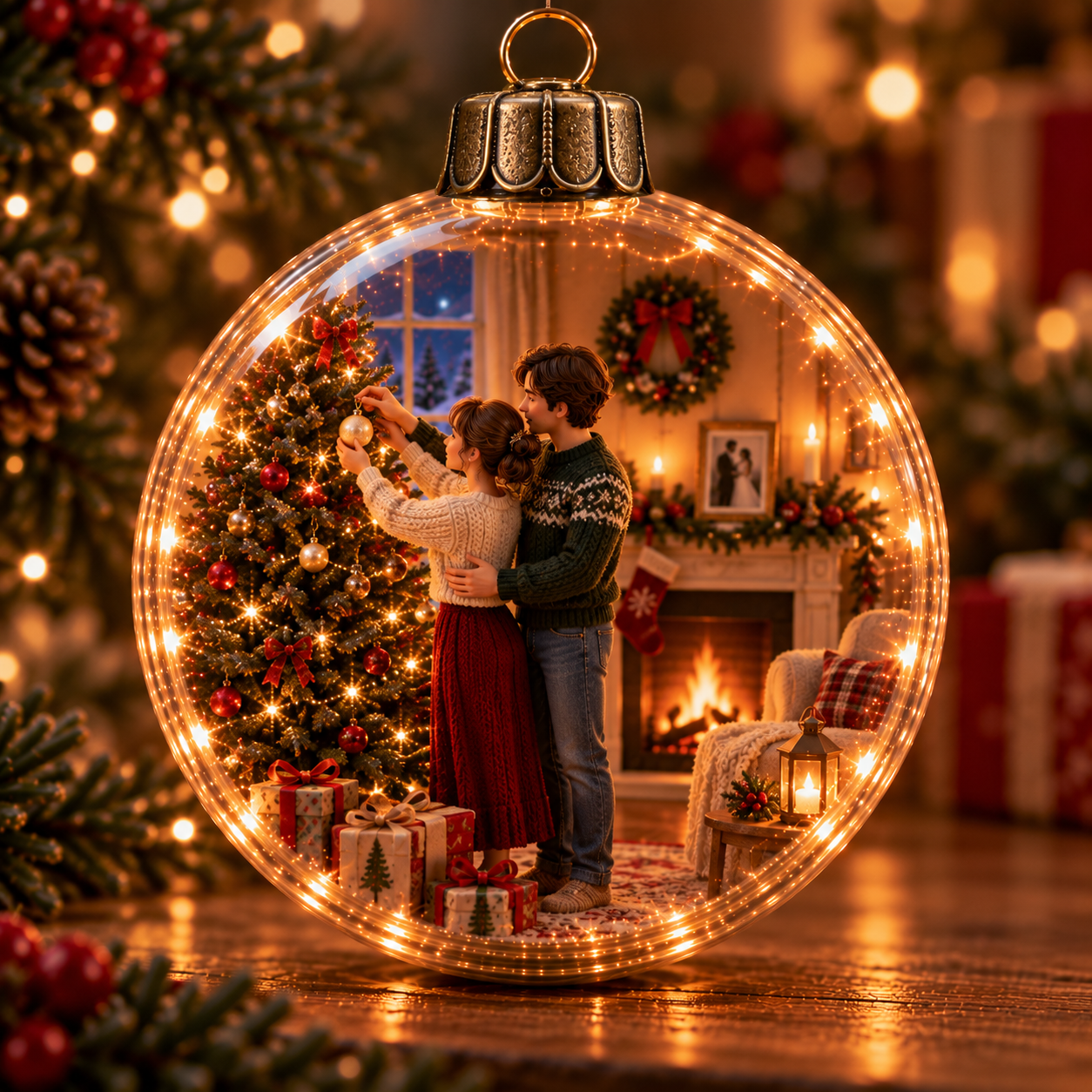 A Season to Remember – Light-Up First Christmas Keepsake Ornament Collection