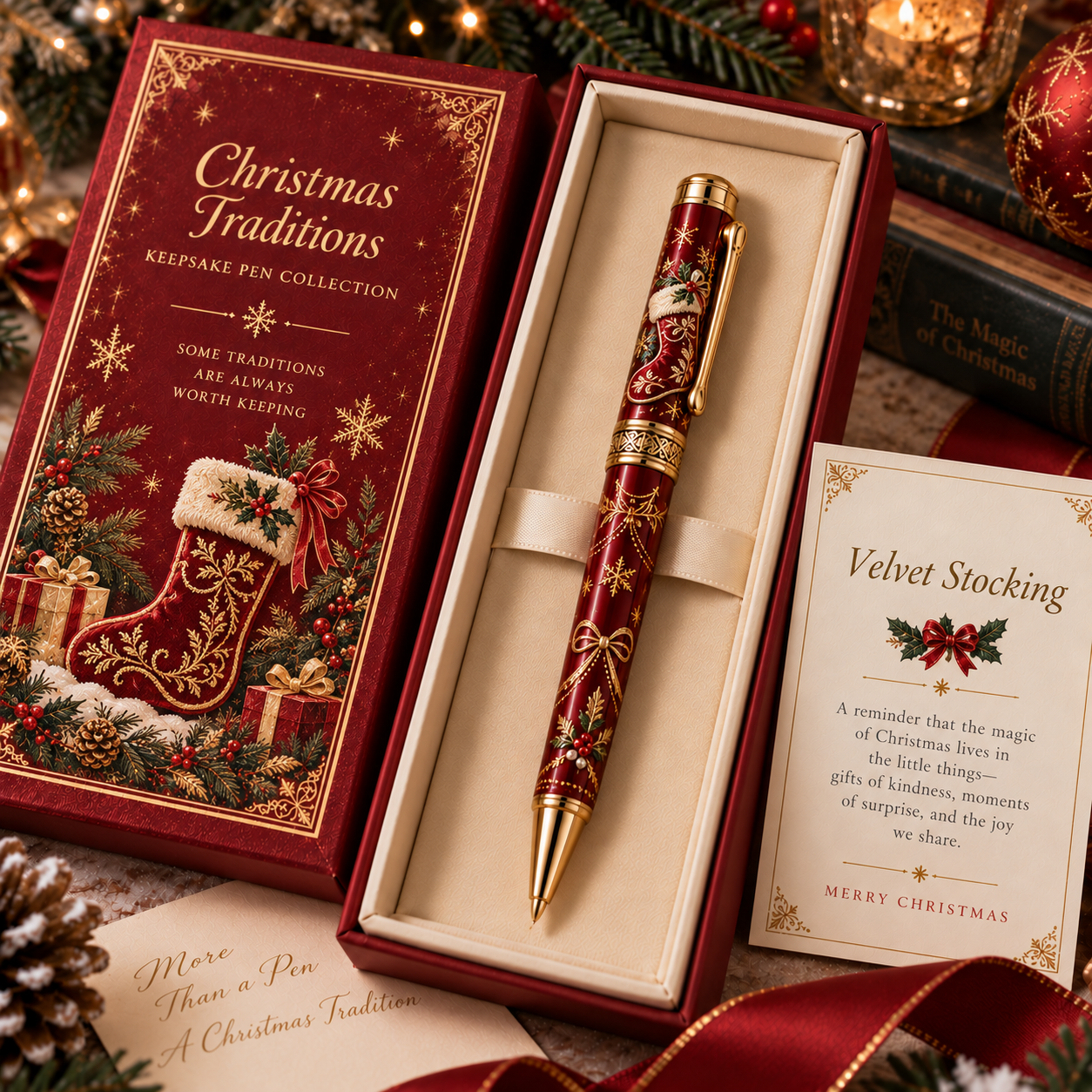 🎅Christmas Traditions Keepsake Pen Collection