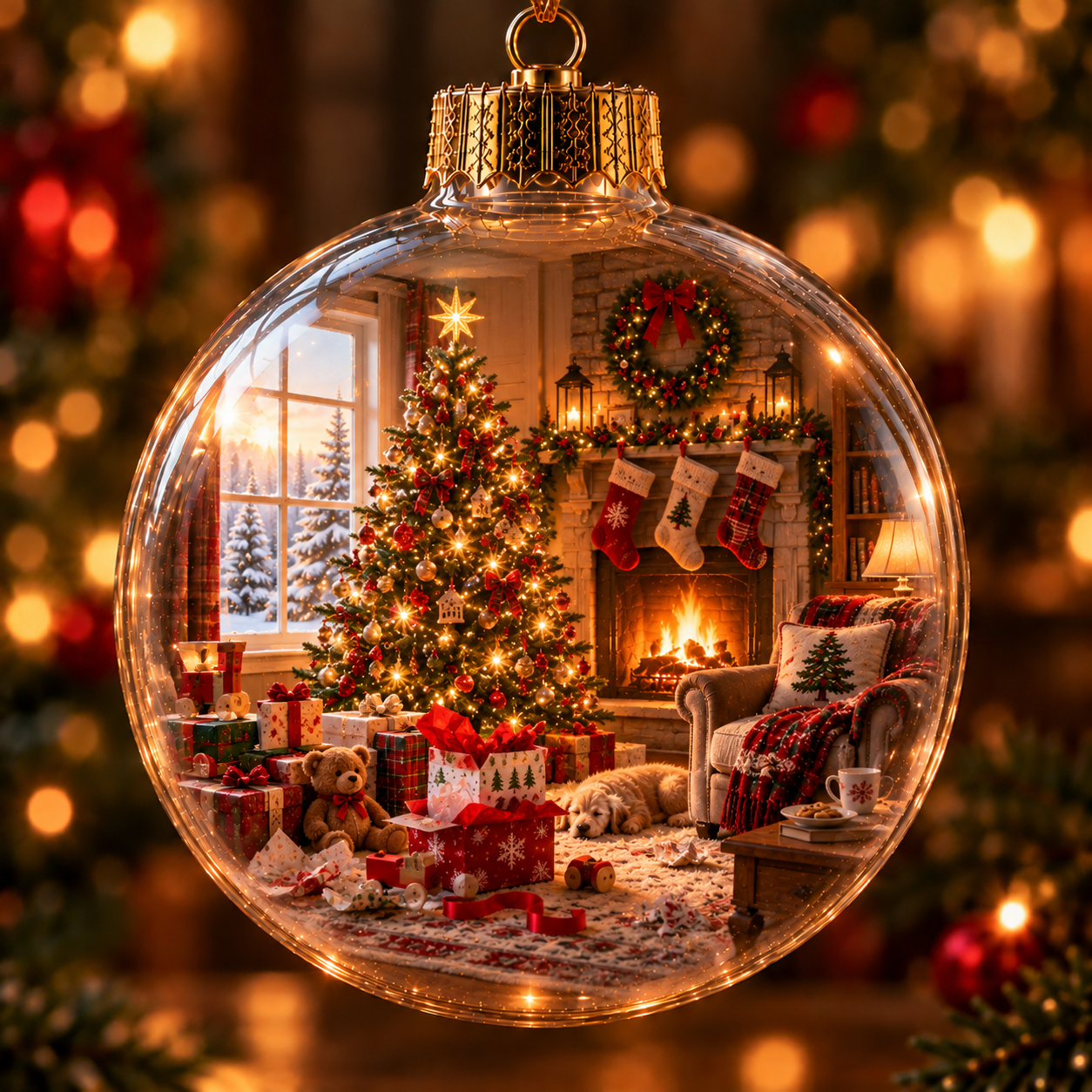 The Christmas We Remember Light-Up Story Ornament – A Tiny Christmas World to Treasure