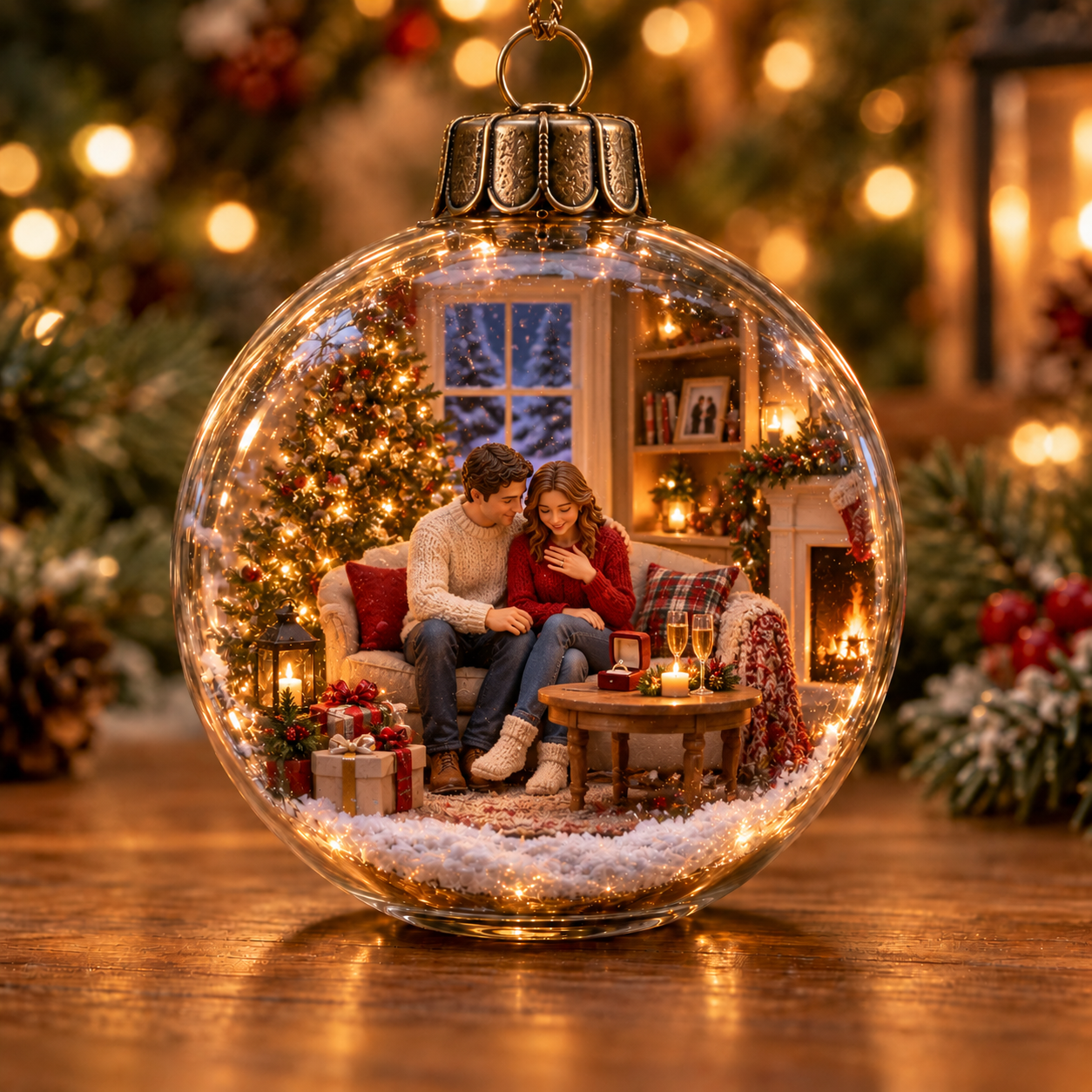 A Season to Remember – Light-Up First Christmas Keepsake Ornament Collection