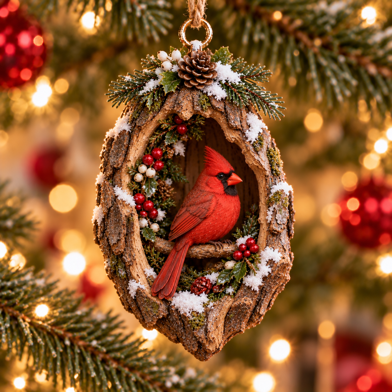 Woodland Hideaway Christmas Keepsake Ornaments