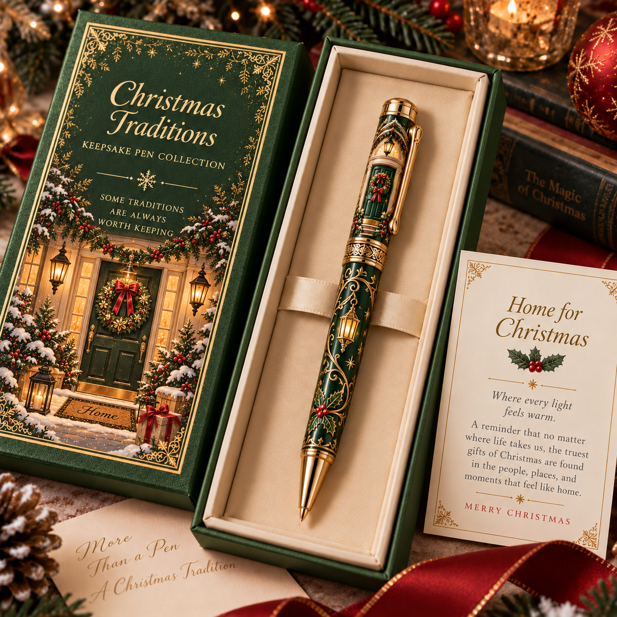 🎅Christmas Traditions Keepsake Pen Collection