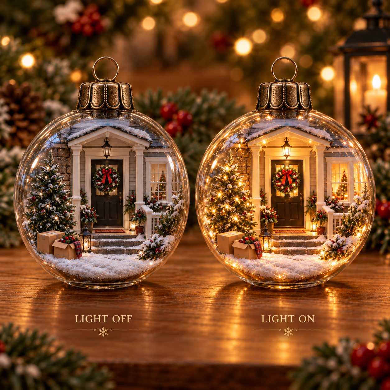 A Season to Remember – Light-Up First Christmas Keepsake Ornament Collection