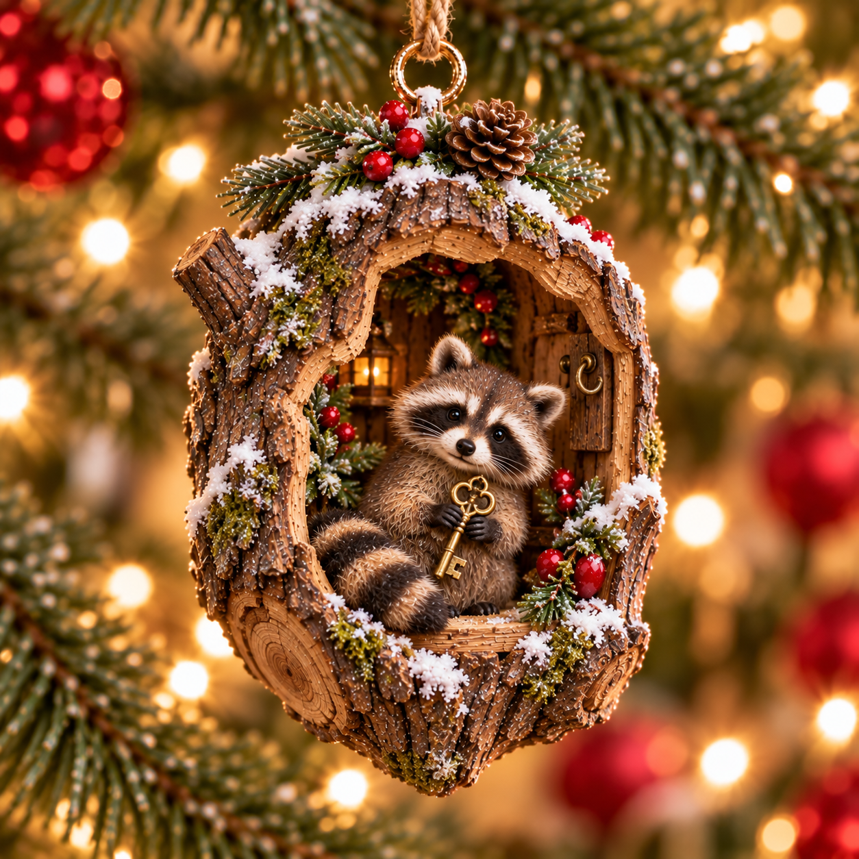 Woodland Hideaway Christmas Keepsake Ornaments