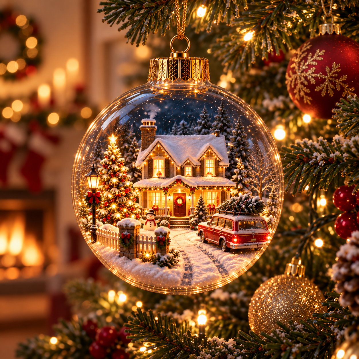 The Christmas We Remember Light-Up Story Ornament – A Tiny Christmas World to Treasure