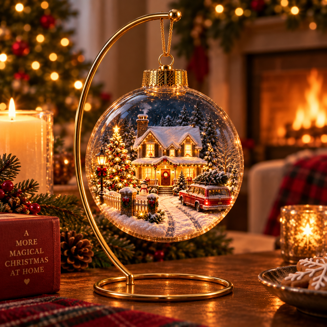 The Christmas We Remember Light-Up Story Ornament – A Tiny Christmas World to Treasure